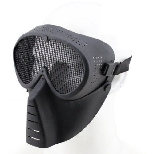 Sensei Mask (BK), Full Face Masks are designed to offer maximum protection - the vital areas are fully covered, and you only have one piece to adjust